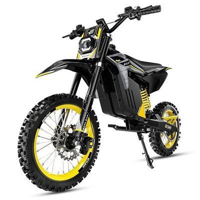 Electric Dirt Bike for Teens Adults 3500W Peak Electric Motorcycle 37MPH 55Miles Long Range,48V 21Ah Battery,Hydraulic Brakes Mountain Off-Road 400LBS Max Load Fit Age 13+