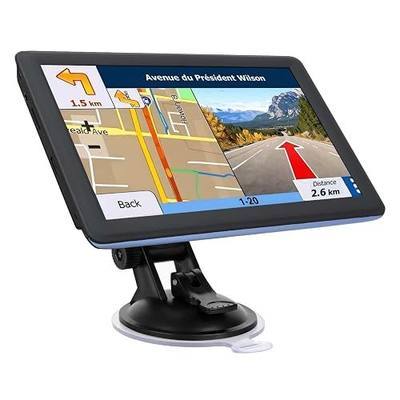 GPS Navigator for Car Truck RV, 7-Inch Portable GPS for Car with 2026 Maps Free Lifetime Updates, Voice-Guided Turn Directions, Speed Camera Alerts, Custom Truck Routing