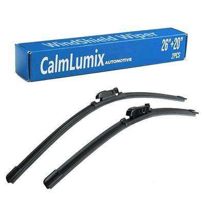 Windshield Wiper Blades Set for Tesla Model Y Juniper(Pack of 2) | Top Lock, OEM Quality, All Season, 26"+20"