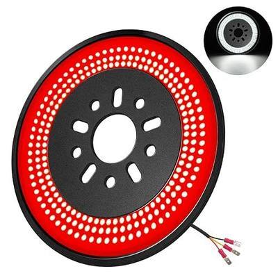 Spare Tire Brake Reverse Light Fits for 2018-2026 Jeep Wrangler JL JLU | 400 PCS Large Lighting Area Red Ring 3rd Third Brake Light,Plug-N-Play Rear Wheel Lights for Jeep Wrangler JL JLU Accessories