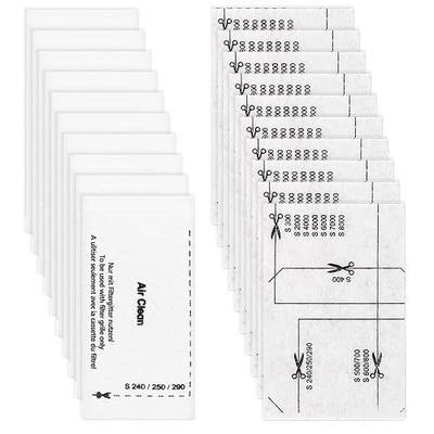 Filters for Miele Compact C2 C1, Complete C2 C3 Vacuum, Classic C2 C3 | for S Series S2 S5 S8 S241 S227 S240 S270 S290 S400; 10 Pack AirClean Filters & Motor Protection