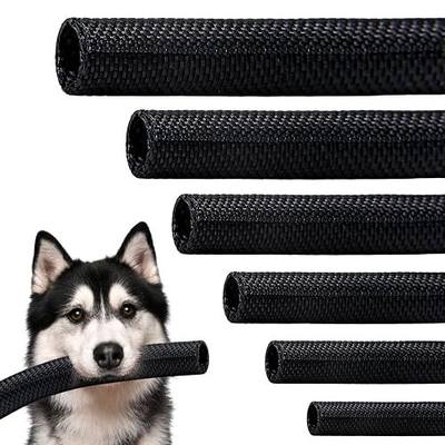 Split Braided Sleeve Cable Management Wire Loom Cord Covers for High-Temperature Automotive Harness and Home Cable Management, 6.6ft - 1.5 inch Self-Wrapping Tubing Cord Protector
