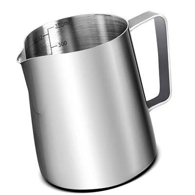Milk Frothing Pitcher 12oz - 350ml (Silver)