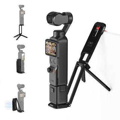 Pocket 3 4 Magnetic Tripod Mount for Xtra Muse, Foldable Selfie Stick with Mantis Hook Stand 1/4 Mount for Arca-Swiss Quick-Release for DJI OSMO Pocket 3 4 4P / Xtra Muse/Luna Ultra Accessories