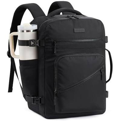 LOVEVOOK 40L Travel Backpack for Women Men, Airline Approved Carry On Luggage, Multi-Pocket TSA Personal Item Bag fits 17 Inch Laptop, Waterproof Weekender Overnight Suitcase Travel Essentials