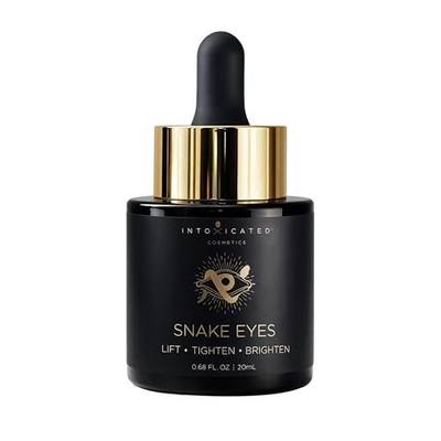 Intoxicated Cosmetics Snake Eyes Anti‑Aging Eye Serum with SYN‑AKE®, Beautifeye & Bakuchiol | Premium Firming, Lifting & Brightening Treatment for Wrinkles, Dark Circles & Puffiness