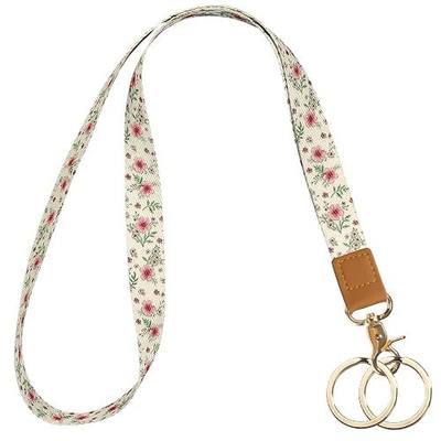 Lanyard for Keys,Long Neck Strap with Metal Hook for ID Badges,Cute Keychain Lanyard for Women