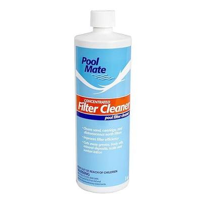 Pool Mate 1-Quart Concentrated Pool Filter Cleaner, Made in USA