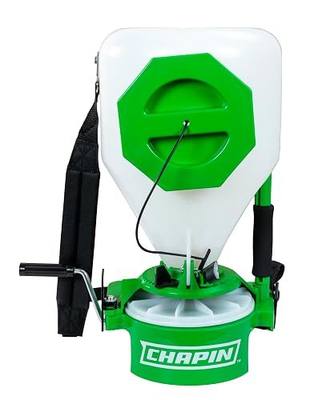 Chapin 8700G Chest Mounted Spreader, 35Llb Capacity, Easy Fill Hopper,Padded Straps, Quick Release, Grass Seed and Fertilizers