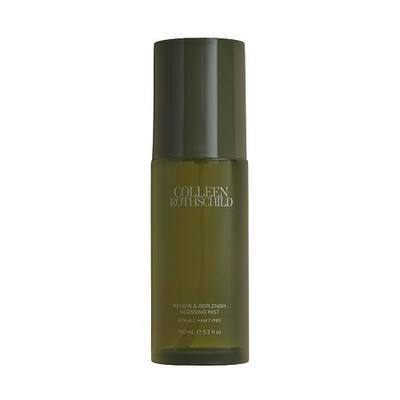 Colleen Renew & Replenish Glossing Mist - Featherlight Shine Spray to Smooth Frizz & Protect Dull Hair - Dry Touch Finishing Oil Mist with Argan Oil, Buriti Fruit Oil & Vitamin E - 3.4 oz