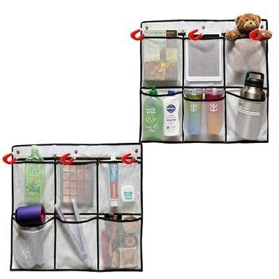 Magnetic Cruise Organizer, Cruise Essentials 2026, Cruise Cabin Organizers, Hanging Wall Storage for Cruise Ships, Toiletries, Sunscreen & Travel Accessories (2-Pack)