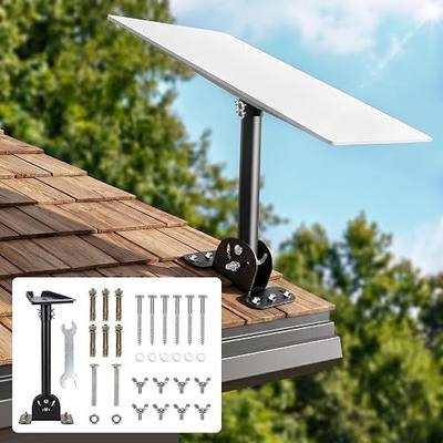 Starlink Mount for Standard 4/4X/Gen 3, Starlink Roof/Wall Mount Kit | Heavy-Duty Starlink Mounting Kit with Full Package Accessories – Wind-Resistant, Easy to Install