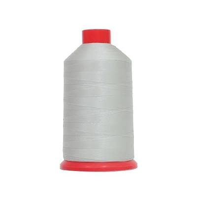 Bonded Nylon 66 Sewing Thread 210D/2 T45#46 4600 Yards for Canvas Furniture Upholstery Leather Goods Automotive Leather Footwear Outdoors(Silver-Gray)