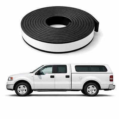 Camper Shell Seal Truck Rubber - 23FT x 2" x 0.2" EPDM Weather Stripping for Truck Caps Up to 200 lbs – Heavy Duty Waterproof Foam Tape