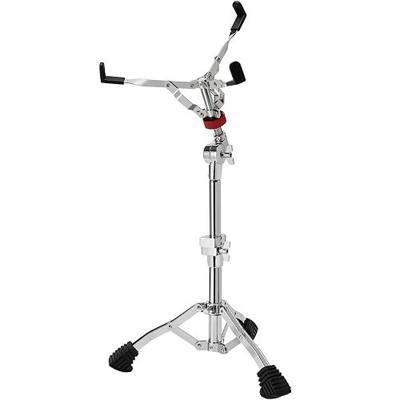 Heavy-Duty Snare Drum Stand for 8" to 14" Snare Drum & Practice Pad | Height Adjustable Ultra Sturdy Double-Braced Steel Stand