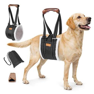 Dog Lift Harness for Large Dogs, Dog Sling Carry Harness for Back Legs, Comfortable Adjustable Hind Leg Support Assist for Elderly Dogs with Hip, ACL Brace, Senior, Disabled, Injured Dog