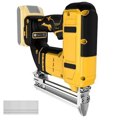 18 Gauge Cordless Brad Nailer for Dewalt 20V MAX Battery (No Battery) | Battery Powered Nail Gun with 1000 Nails, Lightweight Electric Nail Gun for Woodworking, Framing, DIY & Home Improvement