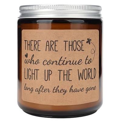 Sympathy Gifts for Loss of Loved One 14oz Lavender Scented Candle Miscarriage Gift for Mothers Bereavement Memorial Grief Presents Keepsakes for Women Mom Dad Husband Grieving Friend