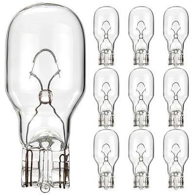 921 T15 Bulbs, 912 906 916 W16W Automotive Backup/High Mount Brake/Trunk Cargo/Interior Dome/Turn Signal Replacement Bulbs, Fit for Most Sedans, SUVs, Pickup Trucks, RVs and Campers(10 Pack)