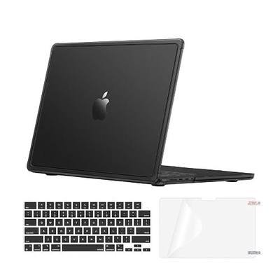 MOSISO Compatible with MacBook Pro 16 inch Case M5 M4 M3 M2 M1 2026-2021 | 3 in 1 Kit Reinforced Shock-Absorbing Hard Shell Case Cover for A3429 A3428 A3403 A3186 A2991 A2780 A2485, Space Black