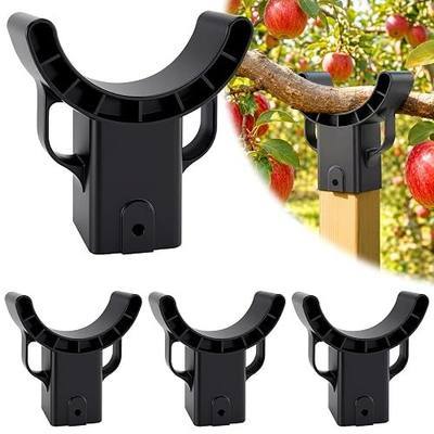 4 Pack Upgraded Tree Crutches, Fruit Tree Branch Supports to Stop Heavy Limbs from Leaning & Breaking, Trees Limb Support Compatible with 1.57 x 1.57 Inch Square Lumber and Stakes (Pole Not Included)