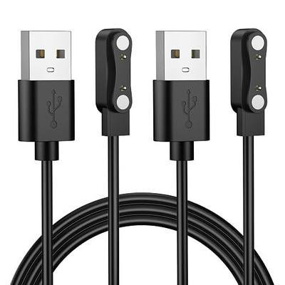 Vancle 2 Pack for Raycon Bone Conduction Headphones Charger, Magnetic USB Charging Cable