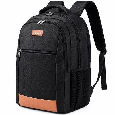17.3" Laptop Backpack, Anti-Theft Waterproof Travel Bag with Luggage Strap | 2520D Nylon, Sturdy, Water Resistant, Laptop Bag for Men, Work Backpack, College Backpack, Business Travel, Fits 17.3 Inch