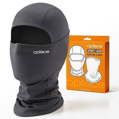 Motorcycle Balaclava Face Mask, Breathable Sweat-Wicking Ski Mask Shiesty, 3D Ergonomic No-Slip Under Helmet for Men/Women
