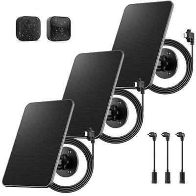 3 Pack Solar Panel for Blink Outdoor XT/XT2(3rd Gen)/Outdoor 2K+/4(4th Gen)