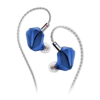 Hidizs MP145 Pro in-Ear Monitors, WDC Coengineered, 14.5 mm Planar IEMs, Ergonomically Optimized Design, Upgraded 4-Core 6N OFC Cable, Exclusive Sea Anemone Eartips & Leather Case, 3.5 & 4.4mm, Blue