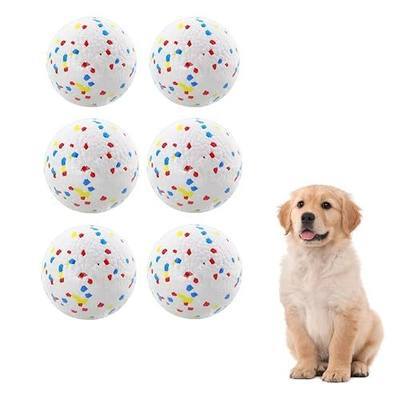 Dog Balls for Dogs:6 Pack 2.3 Inch Balls Compatible with Most Automatic Ball Launchers, for Puppy Dogs Medium Dogs Playing Exercise and Practice