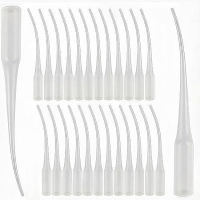200Pcs Precision CA Applicator Tips,Precision Extender Tips,Special Glue Bottle Applicator Tips for DIY Craft Hobby Model and Tiny Parts