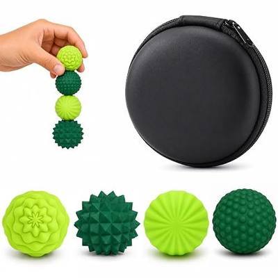 4 Pack Silicone Fidget Toys Adults, Magnet Balls Stress Relief, Adult Fidget Toys Stress Balls, Sensory Toys for Autism ADHD Anxiety