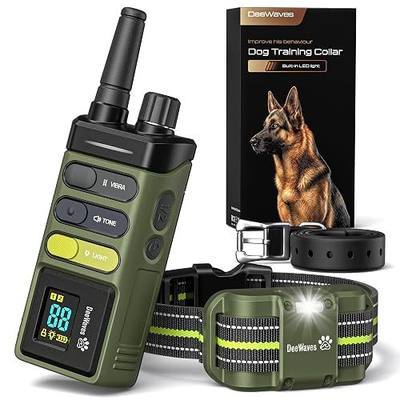 Dog Training Collar 5249ft Rechargeable Dog E Collar for Small Medium Large | IPX7 Waterproof, 3 Humane Modes (Beep/Vibration/Shock), 1-99 Levels, Single Channel, 5-150lbs Fit