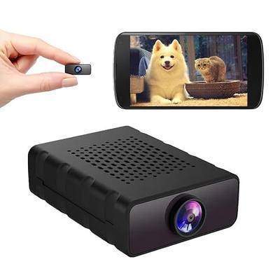 Hidden Camera, HD WiFi Mini Spy Camera with Motion Detection, Night Vision, Instant Alerts, Multi-User Sharing, Supports 128GB Micro SD Card for Home Security & Pet Monitoring