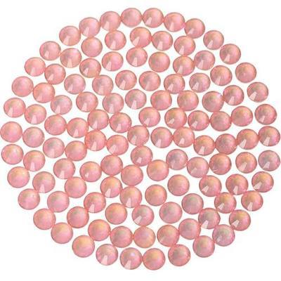 Flatback Glass Crystal Rhinestones Rounds Gems for Bedazzling Nails Art Crafts Decorations Clothes Shoes(SS20 1440pcs, Opalite Coral)