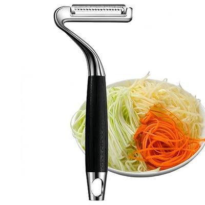 304 Stainless Steel Julienne Peeler. | The julienne side works really well for carrots, zucchini, and cucumbers, which is perfect for salads, stir fry