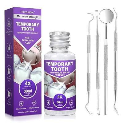 DIY Tooth Provisional Kit, Thermal Beads for Temporary Teeth Restoration & Denture Replacement