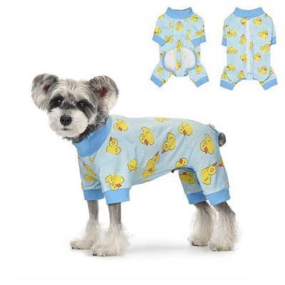 Long Sleeve Dog Surgery Recovery Suit for Small Medium Dogs After Surgery,Onesie Dog Pajamas for Shedding Prevent Licking Surgical Wound(with Zipper)