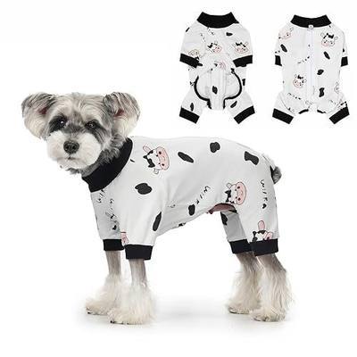 Long Sleeve Dog Surgery Recovery Suit for Small Medium Dogs After Surgery,Onesie Dog Pajamas for Shedding Prevent Licking Surgical Wound(with Zipper)