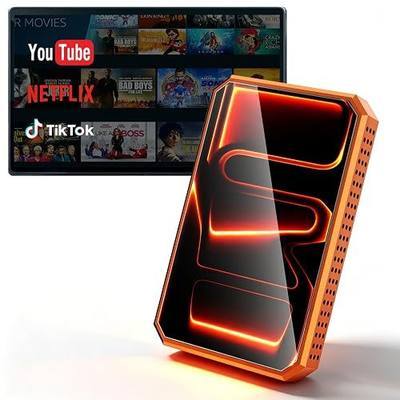 Wireless CarPlay Android Auto Adapter with HDMI & USB Port, Magic AI Box Built-in Play Store YouTube, TikTok, and Screen Mirroring, Plug and Play Wireless CarPlay Converter