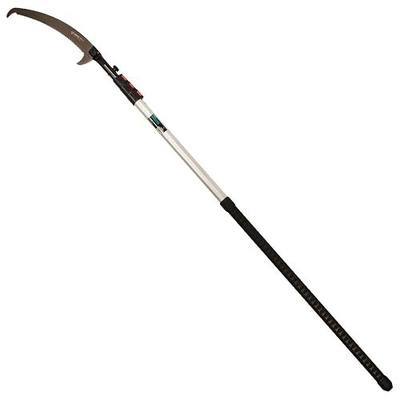 Notch 21' Sentei 4-Section Telescoping Aluminum Polesaw 15.4" (390mm) Hard Chrome-Plated Blade, Abrasion Resistant Low-Profile Grip, Rigid Aluminum Construction (4177-39N)