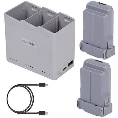 Intelligent Flight Battery Plus (2-Pack) with Two-Way Charging Hub for DJI Mini 5 Pro, Mini 4Pro, Mini3, Mini3 Pro Drone, 5000mAh 50 Mins Max Flying Time Upgraded Drone Batteries Kit