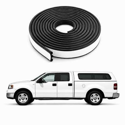 Camper Shell Seal Truck Rubber - 23FT x 2.12" x 0.55" Triple Bulb EPDM Weather Stripping for Truck Caps Over 200 lbs – Heavy Duty Waterproof Compression Seal