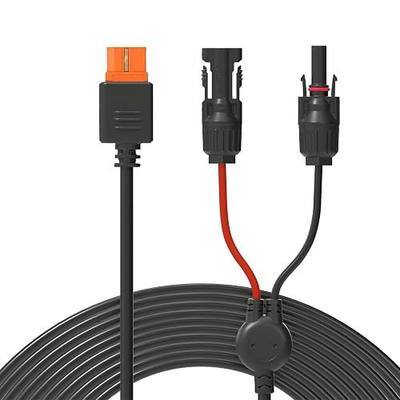 MC4 to XT60i Solar Charging Cable (5Ft), Outdoor Solar Panel to Power Stations with XT60/XT60i Port, Compatible with EcoFlow/Jackery/Anker/BLUETTI