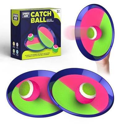 Toss and Catch Ball Set - Kids Toys for Beach & Backyard - Sturdy & Water-Resistant Great for Outdoor Pool Yard Games - Family Games & Classic Gifts for Boys Girls3 4 5 6 7 8 9 10 11 12+ Years