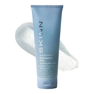 SKINN Dermappeal Body Scrub | Body Cleanser with Salicylic Acid & Vitamin C for KP, Rough Bumpy Skin, Backne - Gently Cleanses, Exfoliates & Brightens Skin