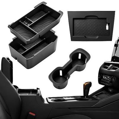 4PCS Center Console Organizer for Subaru Outback 2026 Wireless Charging Mat Cup Holder for Subaru Outback Accessories 2026