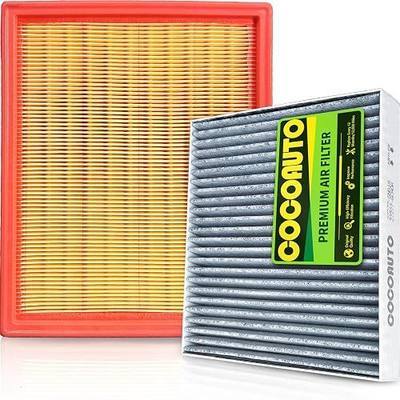 COCOAUTO Engine Cabin Air Filter Kit for Pathfinder (2022-2026) | Fits INFINITI QX60 (2022-2024) | Replaces OE 165466TA0A, WA11687, 272775NA1A
