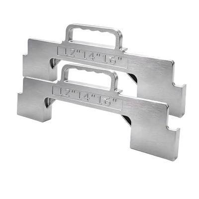 Upgraded Aluminum 3-in-1 Framing Tool 12" 14" & 16" | On-Center Stud Layout Jig, Professional Carpenter Stud Spacing Tool, For Solo Builders